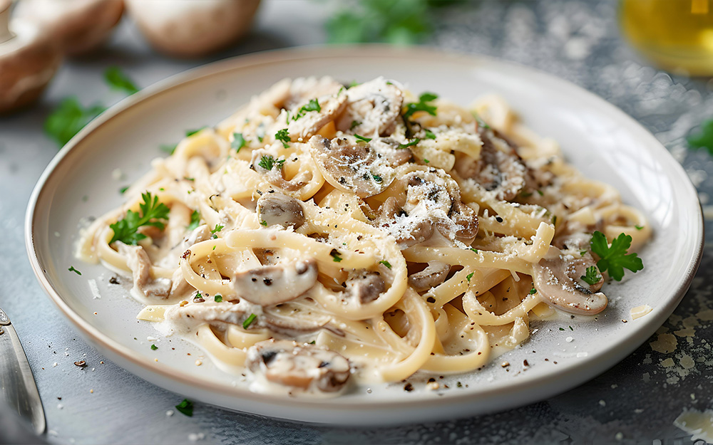 [ポルチーニ茸料理例]