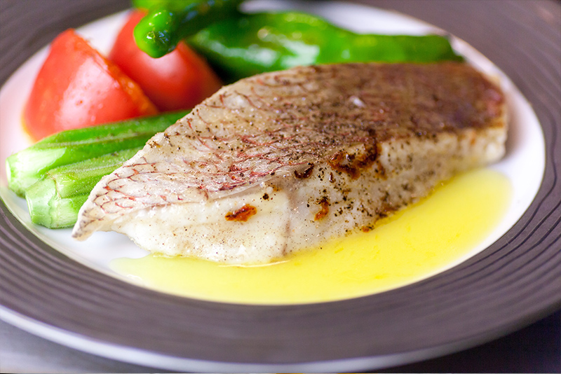 白身魚のムニエルのイメージ